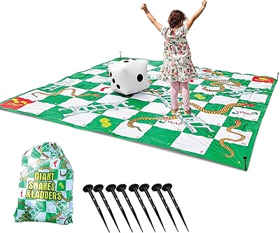Game rugs of 9.8 x 9.8 feet with 8 floor stakes, large 15 -inch inflatable dice and storage bag - Interior and outdoor games for the whole family.. Thousands of choices. Zero hassle. All thanks to DIAYTAR Nigeria.