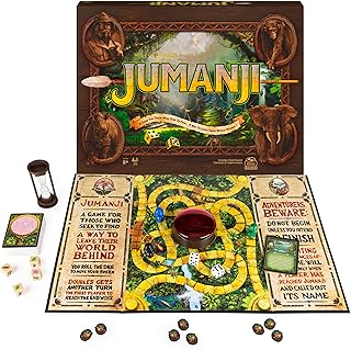 Jumanji The Game, a classic and scary family board game inspired by the action comedy film, for children and adults aged 8 and over.. Experience the future of online shopping with DIAYTAR NIGERIA's extensive product range and competitive pricing.