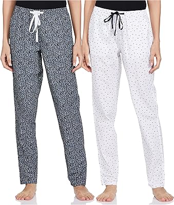 Slim cotton printed cotton cut pajamas for women (lot of 2).. Shop without boundaries at DIAYTAR NIGERIA, offering affordable products with convenient delivery times.