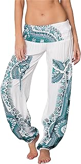 District bohemian hippie pants gypsy style for women, perfect yoga pants - Bohemian ample pants for women.. Everything you need is on DIAYTAR Nigeria — just a click away.