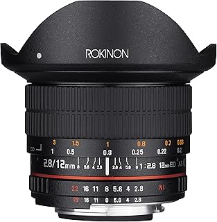 Objective Fisheye Ultra Large Rukinon 12 mm F2.8 for cameras.. DIAYTAR NIGERIA stands as your affordable shopping ally with nationwide delivery in just 5-8 days.