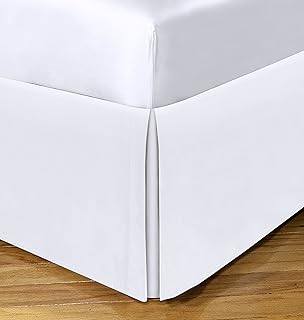 Spacemaker design polyester bed skirt - Extra long bed skirt to hide the bed - California King - 21 ", White.. Shop smart, shop DIAYTAR - Nigeria's most affordable e-commerce platform with nationwide delivery.