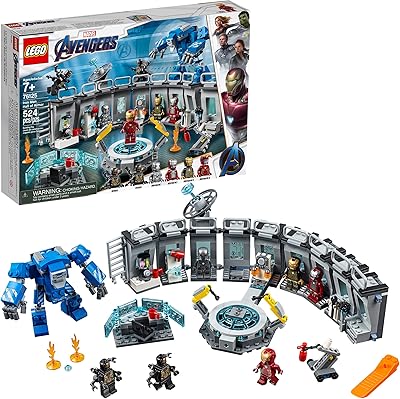 Lego Marvel Super Heroes The Avengers Collection: Iron Man 76125 armor room.. DIAYTAR NIGERIA: The marketplace that brings affordable products to every Nigerian home in under 8 days.