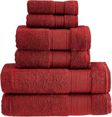 Set of Hali Bath Towels 6 Pieces Absorbing Towels 100.. Affordable choices, delivered fast — that's the DIAYTAR Nigeria promise.