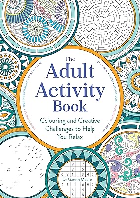 Adult activity book: coloring and creative challenges to help you relax.. The best online shopping experience in Nigeria — DIAYTAR delivers it all.