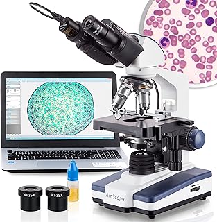 Binocular compound microscope MSCope Sedentov B120C-E1, magnification 40x-2500x, LED light, ABE capacitor, 2-layer mechanical plate, 1.3 MP camera and Windows XP/Vista/7/8 software.. Discover why DIAYTAR NIGERIA is the smart shopper's choice for affordable products delivered nationwide.