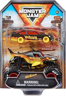 Monster Jam on a scale 1:64 Monster Truck and official racing car: Megalodon.. Enjoy a hassle-free shopping experience with DIAYTAR Nigeria, where products are categorized for your convenience and delivery is always on time.