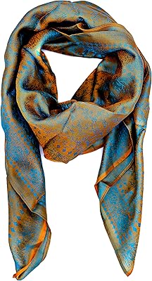 Silk scarf for woman Fleur de Lys - Magnificent luxury scarf for women, luxurious silk thread with a brilliant and luxurious look - 100% silk scarves made by hand - versatile scarf for women.. Your comprehensive marketplace awaits at DIAYTAR NIGERIA with affordable prices and reliable delivery times.