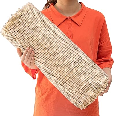 Rattan cane weaving roller 24 inch wide on 2 feet wide for caning projects, pre-woven natural rattan cane, fine radio stitch (2 feet).. Shop with intention at DIAYTAR NIGERIA, offering thousands of products delivered nationwide in days.