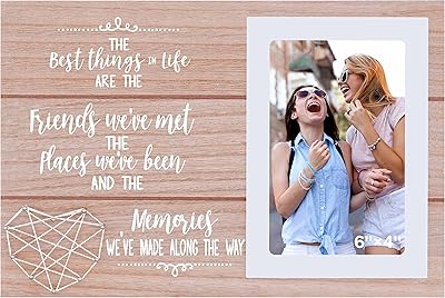Photo frame gifts for Nzy's best friends - The best thing in life ara friends - birthday gift for friendship, friends and friends.. DIAYTAR NIGERIA: Connecting Nigerians with affordable products delivered promptly nationwide.