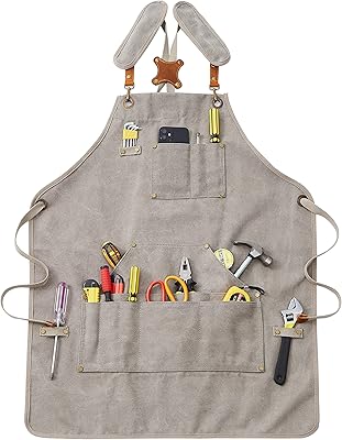 Chef of chief in gardening fabric, barista, bartender, carpenter - waterproof with several pockets.. DIAYTAR NIGERIA: Making online shopping accessible to all Nigerians with our affordable platform.