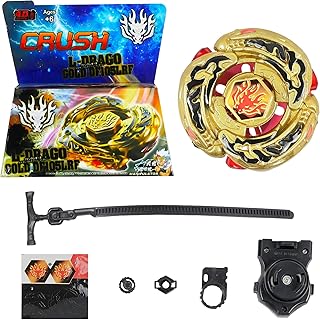 Blades Crash Metal Fusion Blades Starting Box with Battle Gold L-Drago DF105LRF, launcher, metal wheel, track, base and double top for children from 6 years old.. Shop across boundaries with DIAYTAR NIGERIA's comprehensive catalog delivered nationwide at budget rates.