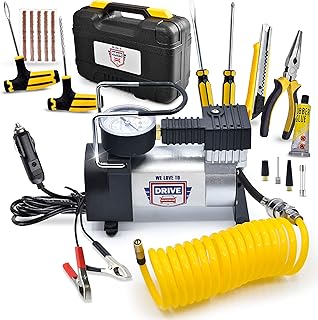 Best tire inflator with 12 V CC air compressor with gauge.. DIAYTAR NIGERIA transforms dreams into deliveries with our affordable prices and 5-8 day shipping.