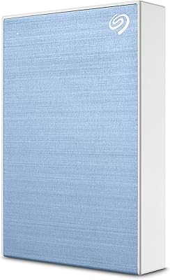 Disque dur externe portable seagate one touch 5 to usb 3.2 gen 1 bleu clair - stkc5000402.. Order today, receive this week — shopping with DIAYTAR Nigeria is that simple.