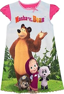 My daughter's sleep dress from Masha & The Bear.. DIAYTAR NIGERIA: Your gateway to affordable products delivered reliably across Nigeria.