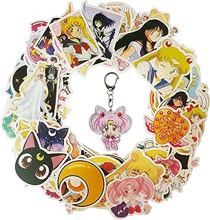100 stickers for sailor moon water bottle in waterproof travel vinyl computer laptop hydro flask of ssin ssin.. Save time and money with DIAYTAR Nigeria’s online store.