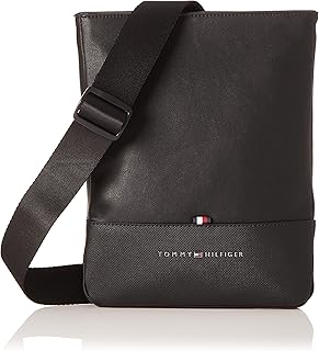 Essential crossover bag for men, black, crossover.. Experience the convenience of boundless shopping with DIAYTAR NIGERIA's affordable platform and quick shipping.