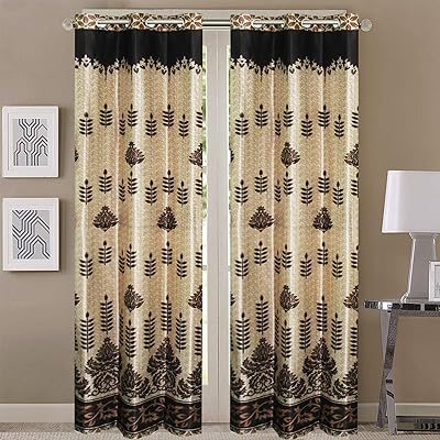 Imperial door curtain queensliving 7 feet - 2, brown package.. Find everything you need at prices you'll love with DIAYTAR NIGERIA's comprehensive e-commerce platform.