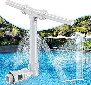 Double jet ballhacker fountain for above ground/dug pools, adjustable jet fountain 2 in 1 for the cooling of the pool and relaxing pool accessories.. DIAYTAR NIGERIA delivers on convenience and affordability with our reliable nationwide shipping.