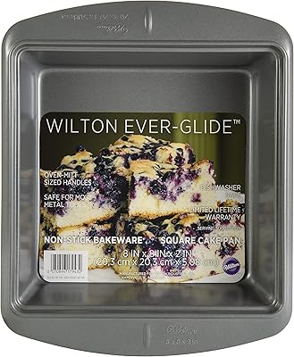 Wilton Ever-Glide square stove, 8 "x 2", gray.. Get more for less on DIAYTAR Nigeria — Nigeria’s favorite e-commerce platform.