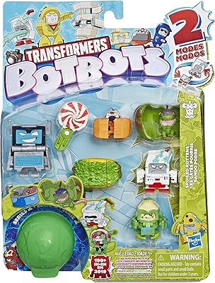 Game set Transformers Botbots 2, 8 pieces - mysterious figurines to collect 2 in 1 for children from 5 years (styles and colors can vary) by Hasbro.. DIAYTAR NIGERIA: Where shopping dreams come true with budget-friendly prices and nationwide shipping.