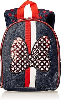 Disney SO Edgy Minnie Mouse backpack for toddlers, size 10 inch, multicolored, standard, relaxed.. DIAYTAR NIGERIA combines extensive product options with budget-friendly prices, delivered in 5-8 days.