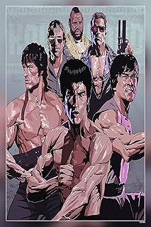 Mojom poster best men's films, work Jackie Chan Bruce Lee, Mate HD finish, printed paper, 12 x 18 inches (multicolored) PB-14567.. Shop with ease at DIAYTAR NIGERIA, Nigeria's premier e-commerce platform offering budget-friendly shipping.