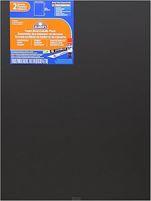 Almer's Multi-Pack 18 x 24 "3 16" foam panel of black thickness.. Your complete shopping solution, DIAYTAR NIGERIA delivers variety and value within the week.