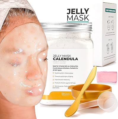 Face Mask for the face with brown jar brown, elastic facial mask | Set of hydrating masks for skin care of 23 fl oz.. DIAYTAR NIGERIA revolutionizes online shopping with competitive prices and reliable 5-8 day delivery.