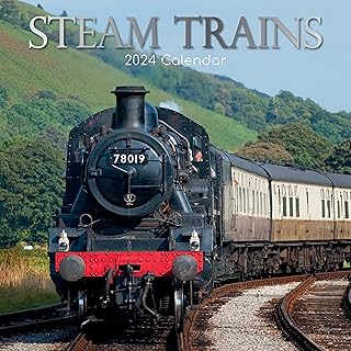 Carré wall calendar 2024 Steam train transport theme over 16 months with 180.. DIAYTAR NIGERIA revolutionizes access to quality products with affordable prices and dependable shipping.
