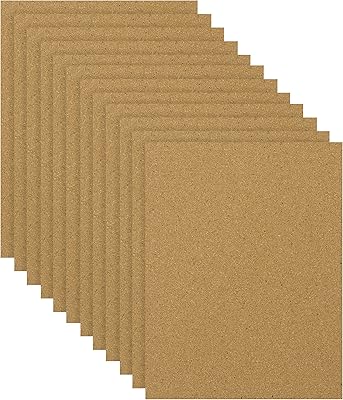 Beautiful you set of 12 cork sheets (12 parts) - 27.8 x 21.4 cm wide with cork 2 mm wide - cork plates A4 in cork for replacement of display table, wall decoration, DIY projects and kitchen pads.. DIAYTAR NIGERIA: Bringing quality products to your doorstep at prices that won't break the bank.