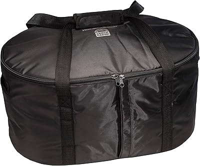 Portable travel bag for Hamilton Beach slow cooker, 4, 5, 6, 7, 8 liters, isolated tote bag for slow cooker, inner mesh maintains the pan in place, compatible with other brands, black (33002).. Discover shopping made simple with DIAYTAR NIGERIA's comprehensive platform and nationwide delivery service.