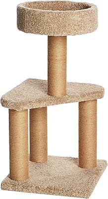 Amazonbasics cat activity with scratches - M 16 x 16 x 31 inches.. DIAYTAR NIGERIA transforms online retail with our affordable platform and dependable shipping service.