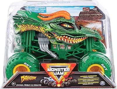 Monster Jam, Monster Truck Official, vehicle molded under pressure at scale 1:24 (styles vary, product selected at random).. DIAYTAR Nigeria: Where affordability meets speed and quality.