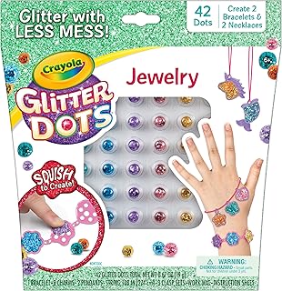 Crayola Glitter Daughter jewelry set of multicolored sequins craft kit.. Experience the satisfaction of affordable shopping with DIAYTAR NIGERIA's nationwide 5-8 day delivery.