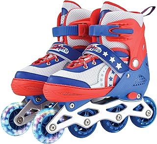 Racer Racer Racer Rack Shoes with LED light wheels - Adjustable in three children's sizes - Suitable for children from 3 to 10 years old.. DIAYTAR NIGERIA: Your partner in affordable online shopping with dependable delivery within 8 days.