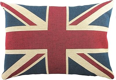 Union Jack Evans Litchfield, cotton, multicolored, 46 x 32 cm cushion cover.. Discover shopping simplified with DIAYTAR NIGERIA's comprehensive platform and reliable 5-8 day shipping.