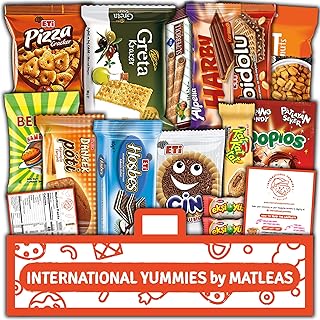 International midi snack box | Superior quality exotic foreign snacks | Unique snack gifts included | Try extraordinary Turkish snacks | Candys around the world | 13 full -scale snacks.. With DIAYTAR Nigeria, your wishlist becomes reality, fast.
