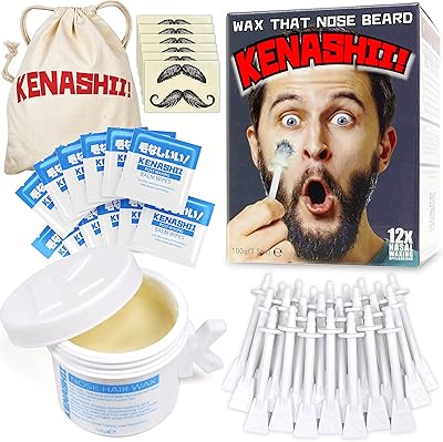 Nose wax kit, 100 g of wax, 24 applicators. The original and best kenashi hair removal kit. Nose wax for men and women. 12 uses, 12 wipes, 12 post-espilation wipes, 12 Mustache protective... One platform, endless products — welcome to DIAYTAR Nigeria.