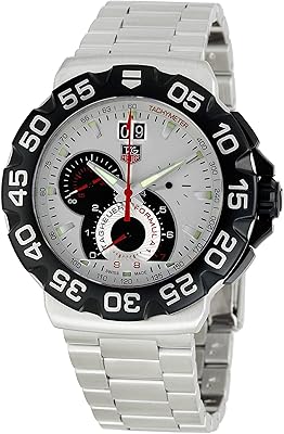 Formula 1 watch for men with silver dial cah1011ba0860, in fine steel, silver, luxury.. Your go-to destination for affordable online shopping, DIAYTAR NIGERIA delivers in under 8 days.