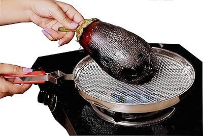 Squero Papad Jali roasting grid in 304 stainless steel with handle for the house (n ° 8 ", Diameter Julie - 8").. Experience the joy of convenient shopping with DIAYTAR NIGERIA's vast selection and quick delivery service.