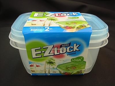 Rectangular bowl for pastel lock & lock easy lock food storage, set of 2 rooms, blue hle6320w.. Thousands of choices. Zero hassle. All thanks to DIAYTAR Nigeria.