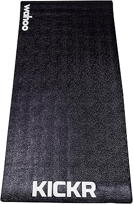 Wahoo Kicker versatile floor mat for cycling indoor, cross training, 36 x 78.. DIAYTAR NIGERIA: Creating access to affordable products for every Nigerian with our swift delivery service.