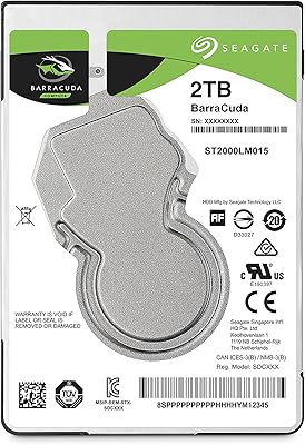 Internal hard drive Seagate ST2000LM015 Barracuda for laptop, 2 TB, 128 MB of cache, SATA 6.0 GB/S 2.5 \ "\".. DIAYTAR NIGERIA: Your trusted partner for affordable online shopping with reliable delivery timeframes.