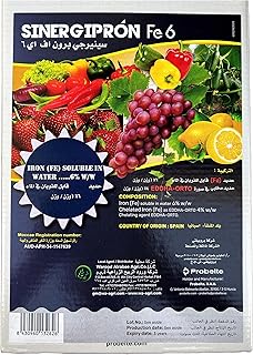 Chélatey iron to correct the iron deficiency of plants | 1 kg | Made in Spain (Sinergipron FE 6%) Iron fertilizer for fruits, plants and vegetables 1kg.. Shop without limits at DIAYTAR NIGERIA and receive your purchases at budget prices within the week.