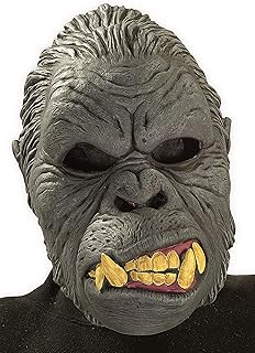Rubie's, multicolored, one -sized unisex gorilla mask.. Skip the traffic, shop online — DIAYTAR Nigeria brings it to you.