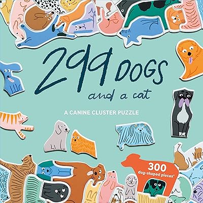 Puzzle 299 dogs (and cats) 300 pieces: assembly.. DIAYTAR NIGERIA: Bridging the gap between consumers and quality products with affordable nationwide shipping.