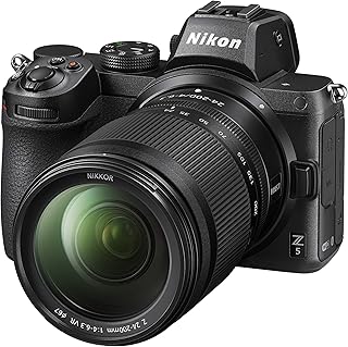 Nikon Z 5+24 200 mm 273 -point Nikon Z hybrid kit, body image optical stabilization, 4K films, two maps for cards, VOA040K004, Black.. You deserve better shopping — choose DIAYTAR Nigeria today.