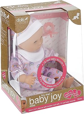 Dolls World Mini Joy Joy with sound, size 30 cm, multicolored.. Say goodbye to limited options and long shipping times. DIAYTAR Nigeria delivers variety, quality, and affordability straight to your door.