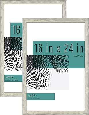 MCS MCS 63802 MCS 63802 Gallery of Gray Wooden Studio, 16 "X 24", pack of 2, 16 "x 24", 2.. DIAYTAR NIGERIA: Making quality products accessible to all Nigerians at affordable prices.